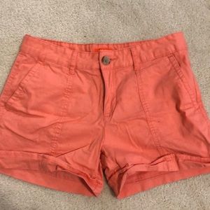 Salmon coloured stretchy shorts (never worn!)
